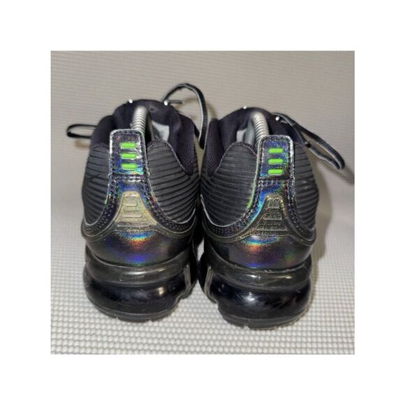 Nike Air VaporMax 360 Black Green Pink Iridescent Athletic Sneakers Shoes Mens 9